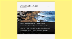 Desktop Screenshot of ginalobiondo.com