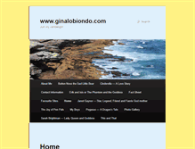 Tablet Screenshot of ginalobiondo.com